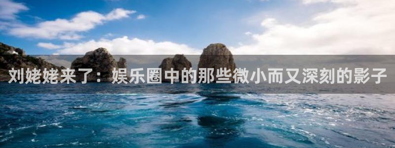 耀世娱乐com：刘姥姥来了：娱乐圈中的那些微小而又深刻的影子